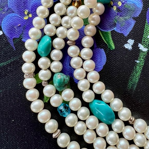 Foree Hunsicker Sterling Silver Multi Strand Bracelet - Picture 9 of 13